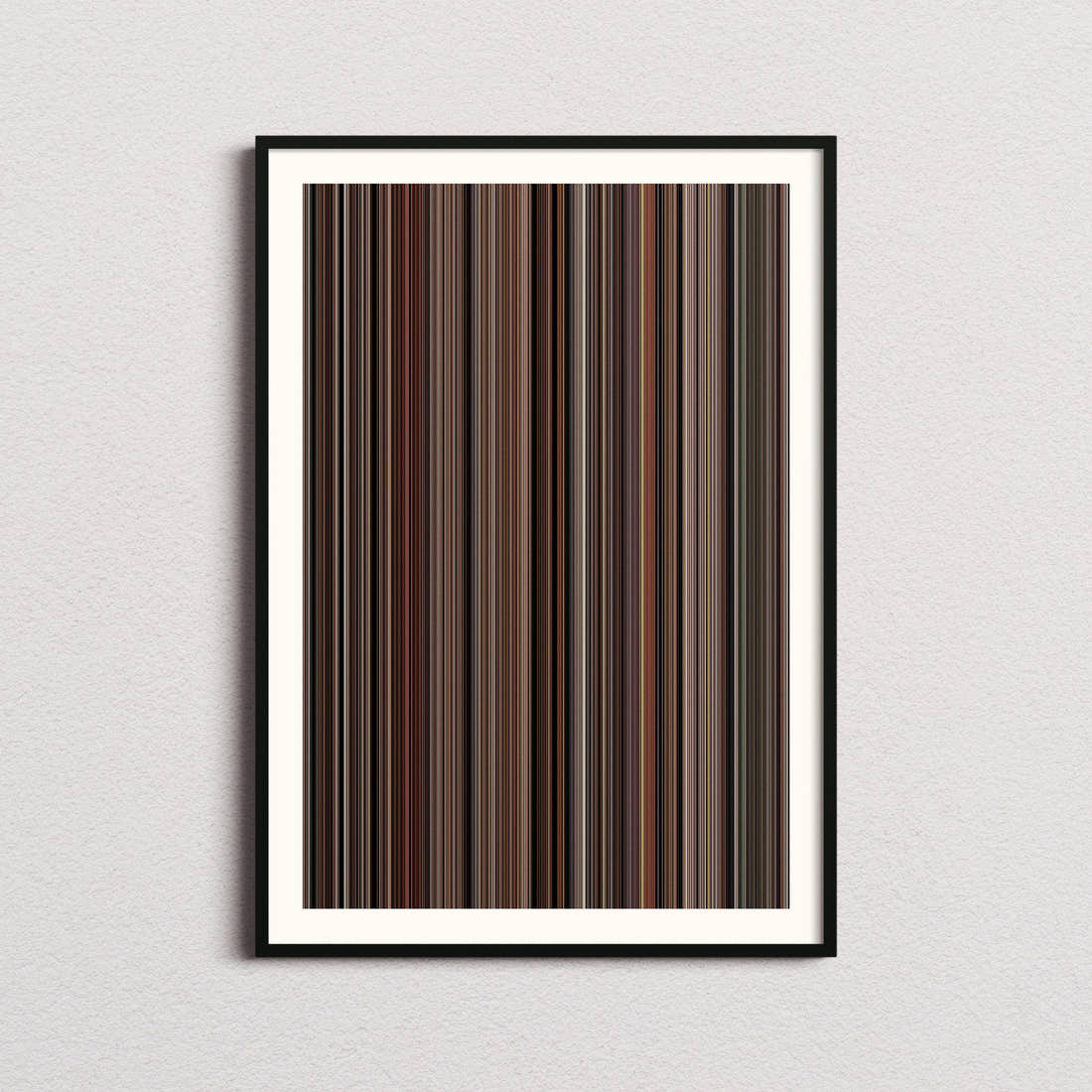 (500) Days of Summer Movie Barcode Poster - Barcode Only