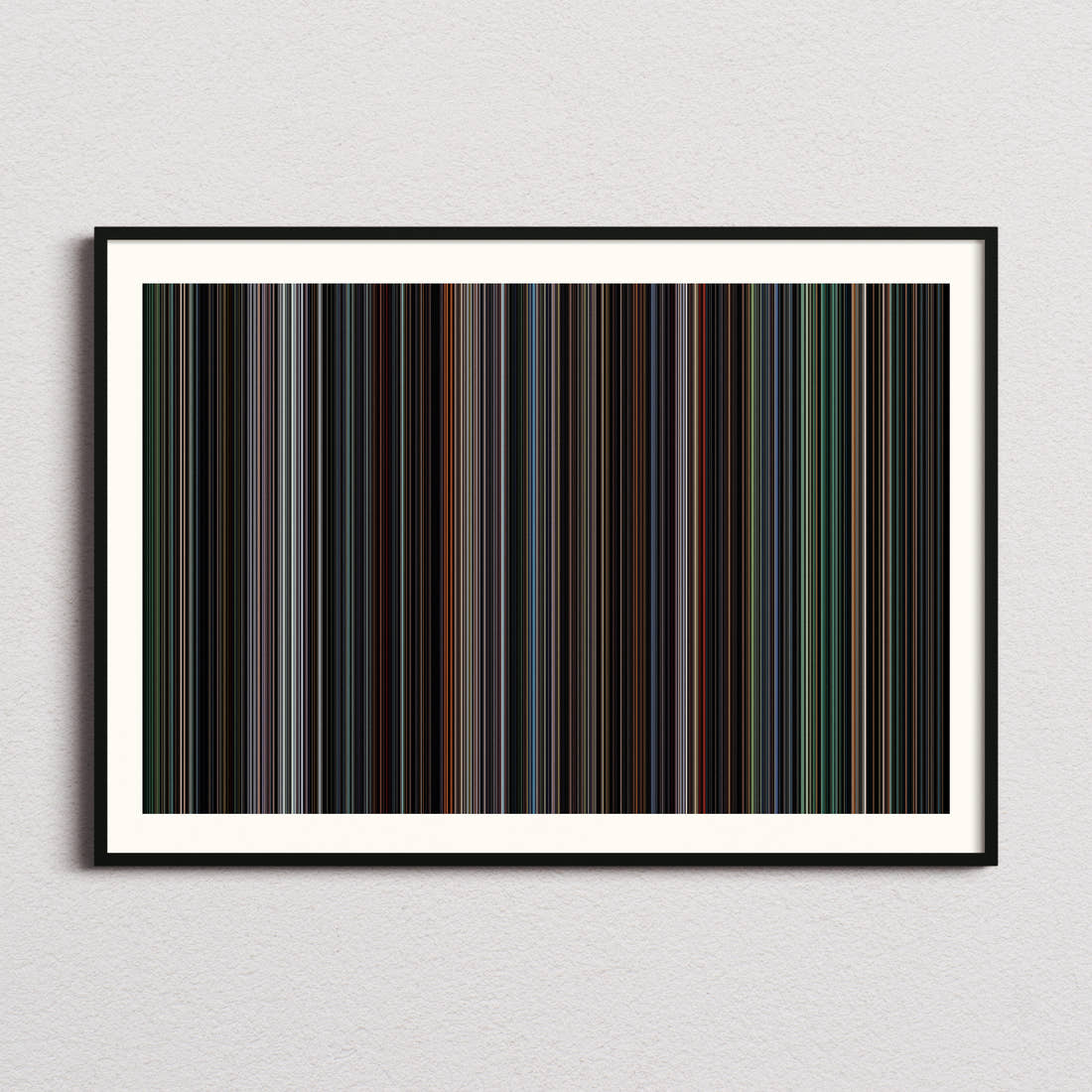8 Mile Movie Barcode Poster - Barcode Only