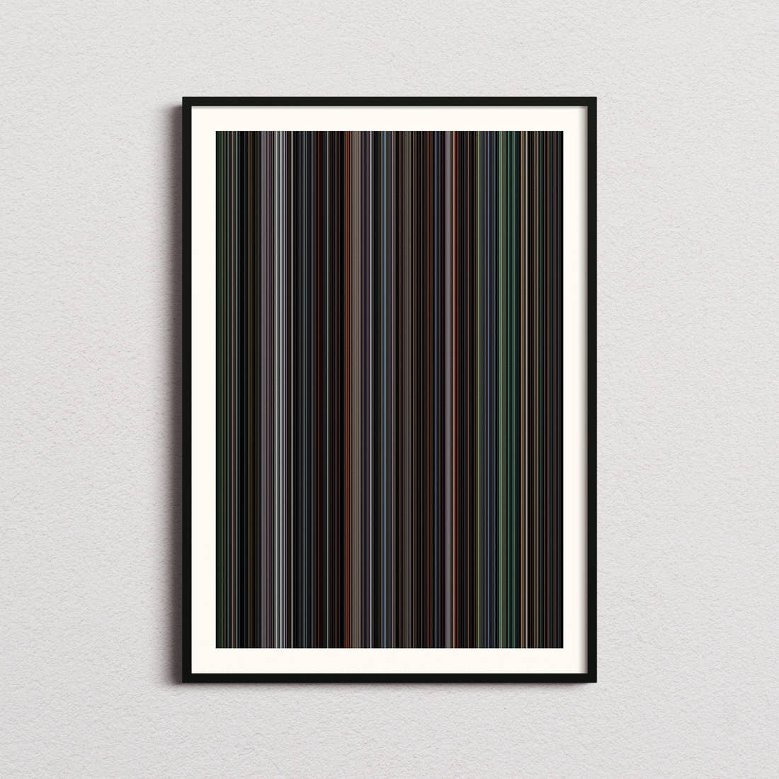 8 Mile Movie Barcode Poster - Barcode Only