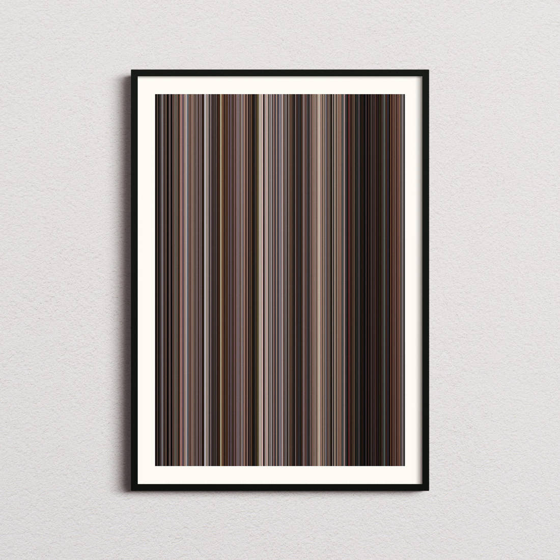 A Bronx Tale Movie Barcode Poster - Barcode Only