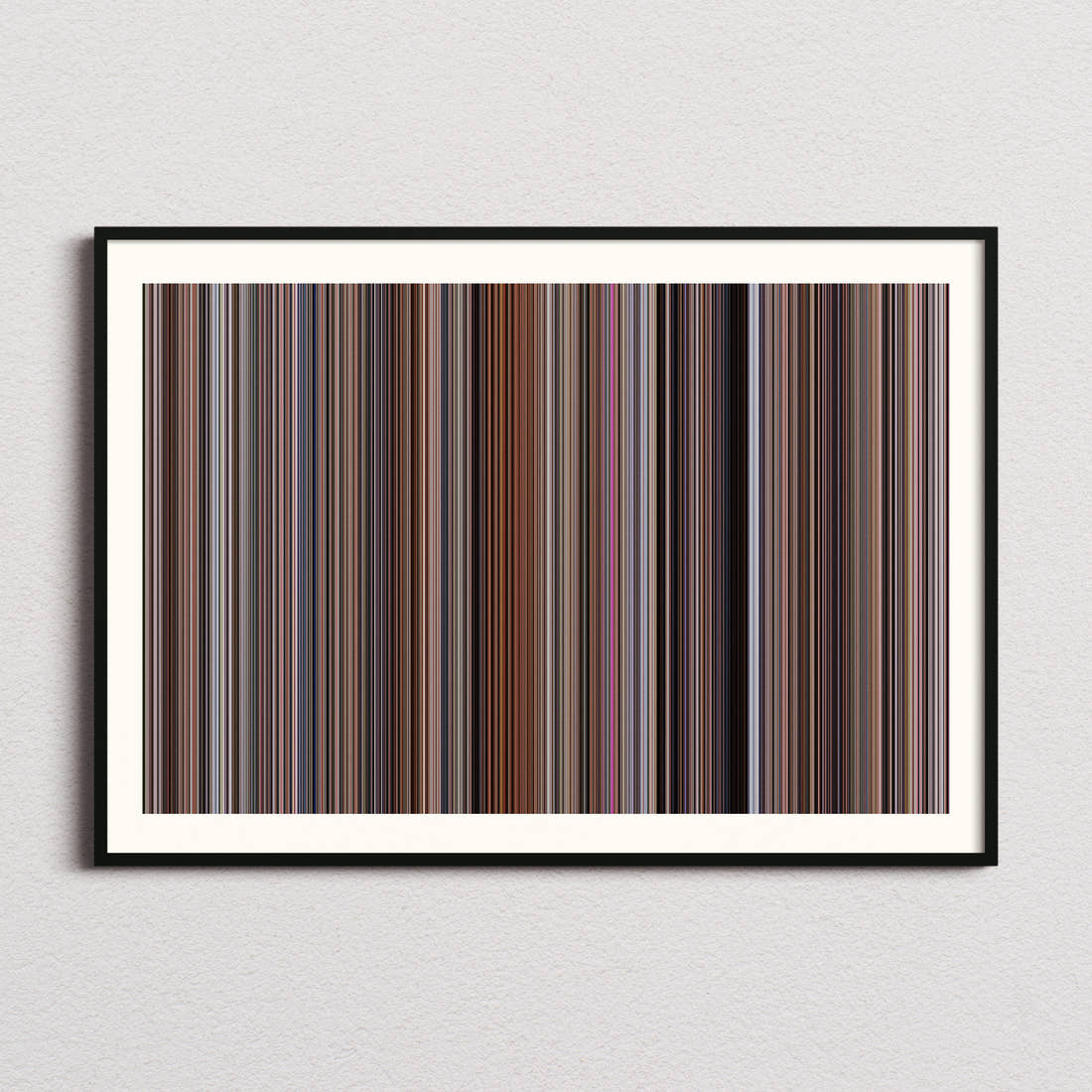 A Fish Called Wanda Movie Barcode Poster - Barcode Only