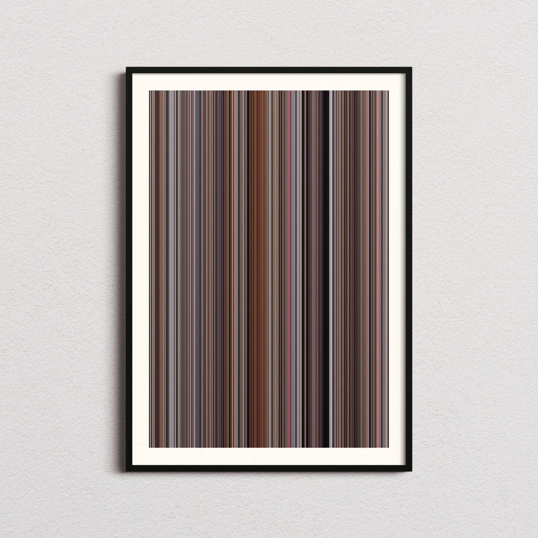 A Fish Called Wanda Movie Barcode Poster - Barcode Only