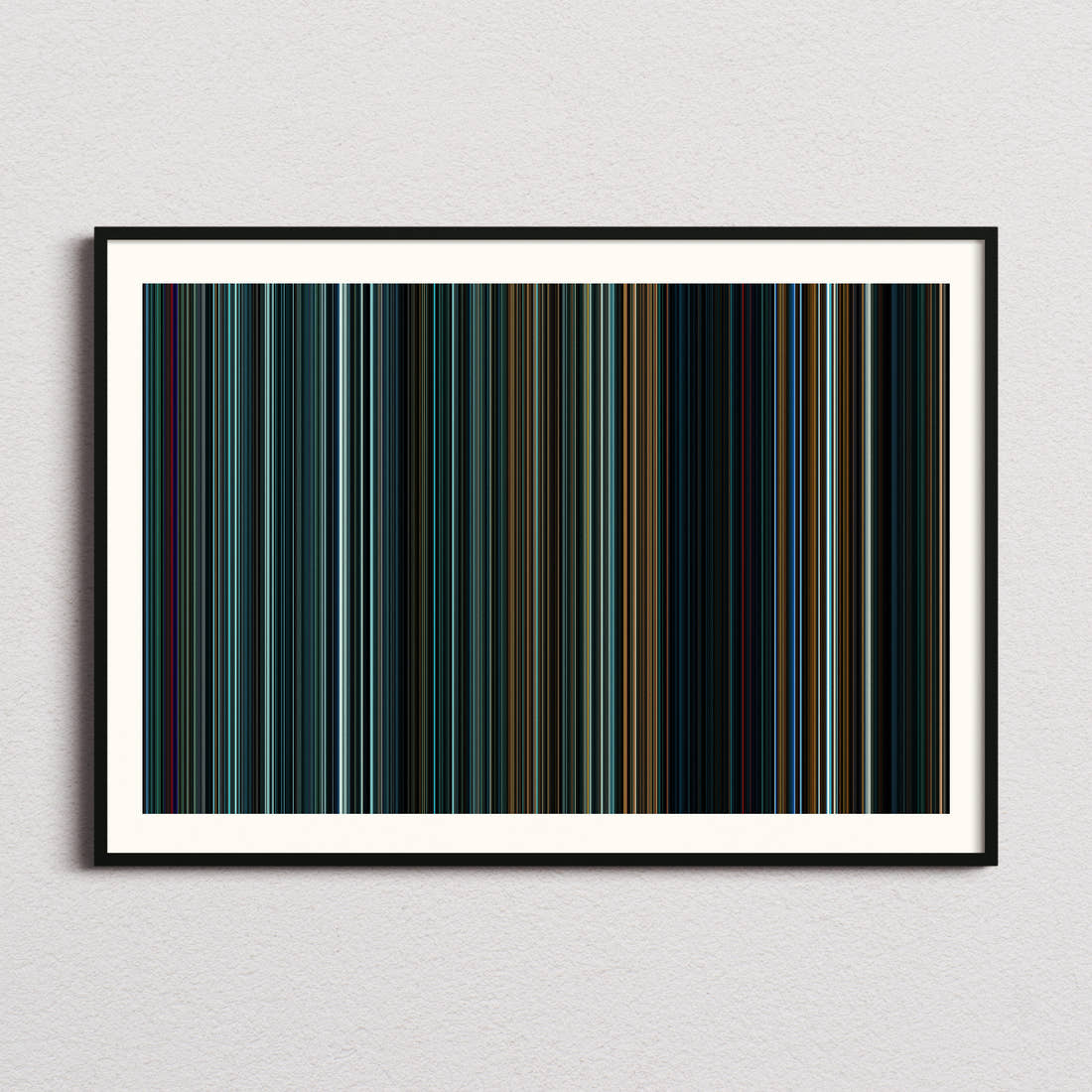A Good Day to Die Hard Movie Barcode Poster - Barcode Only