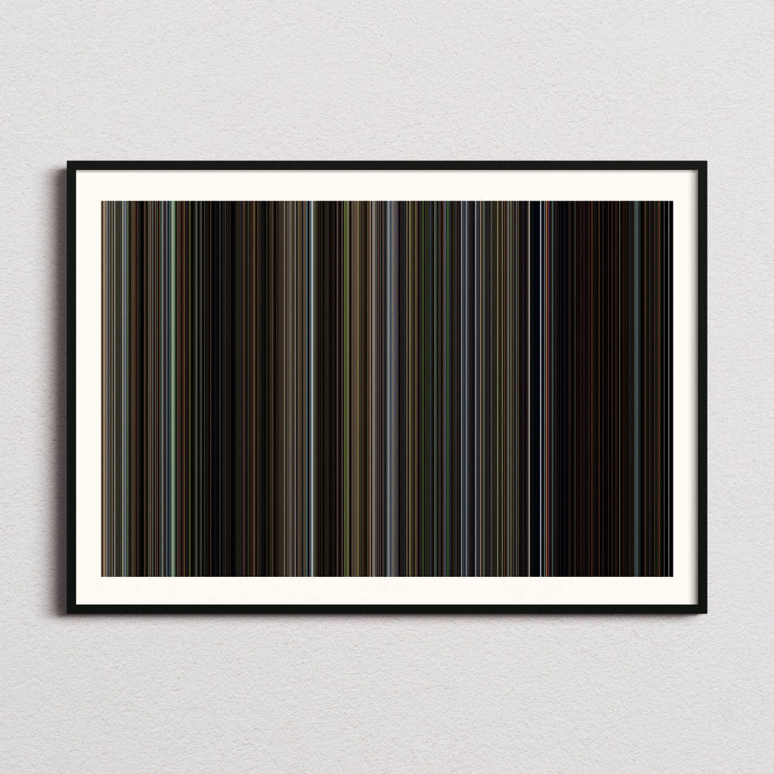 A History of Violence Movie Barcode Poster - Barcode Only