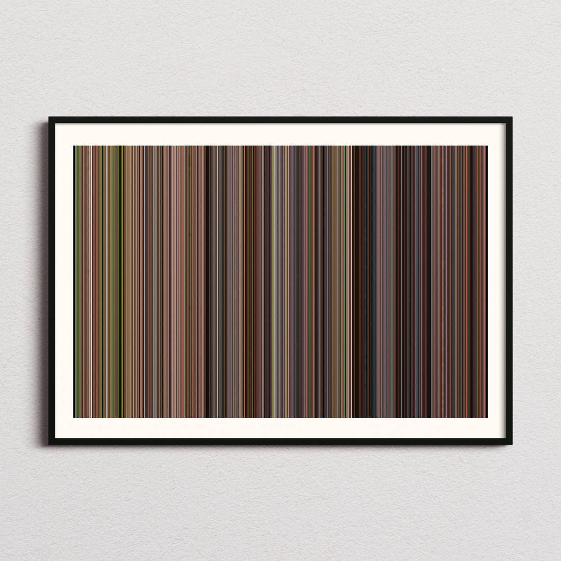 A Knight's Tale Movie Barcode Poster - Barcode Only
