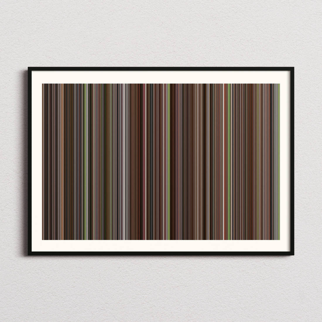 A League of Their Own Movie Barcode Poster - Barcode Only