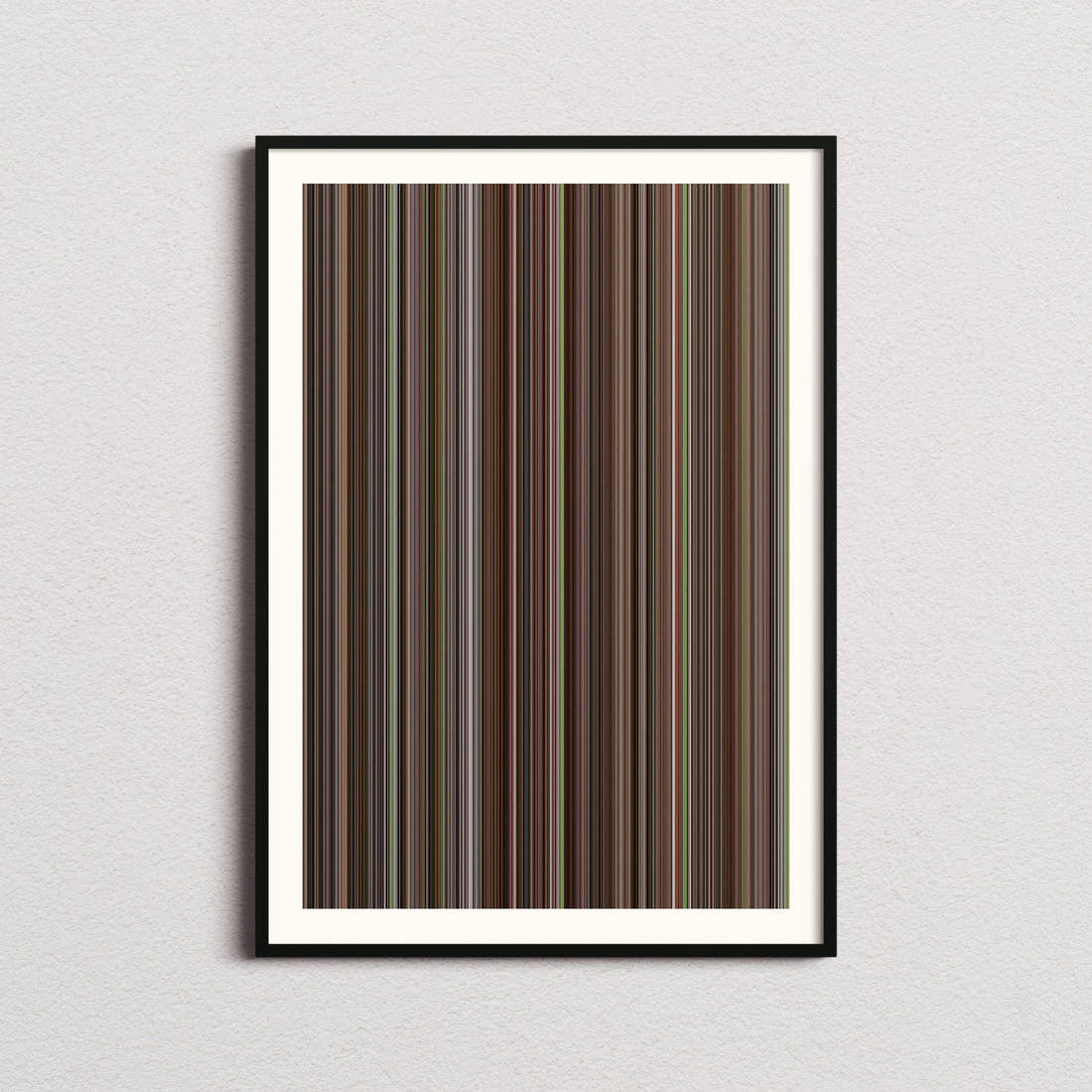 A League of Their Own Movie Barcode Poster - Barcode Only