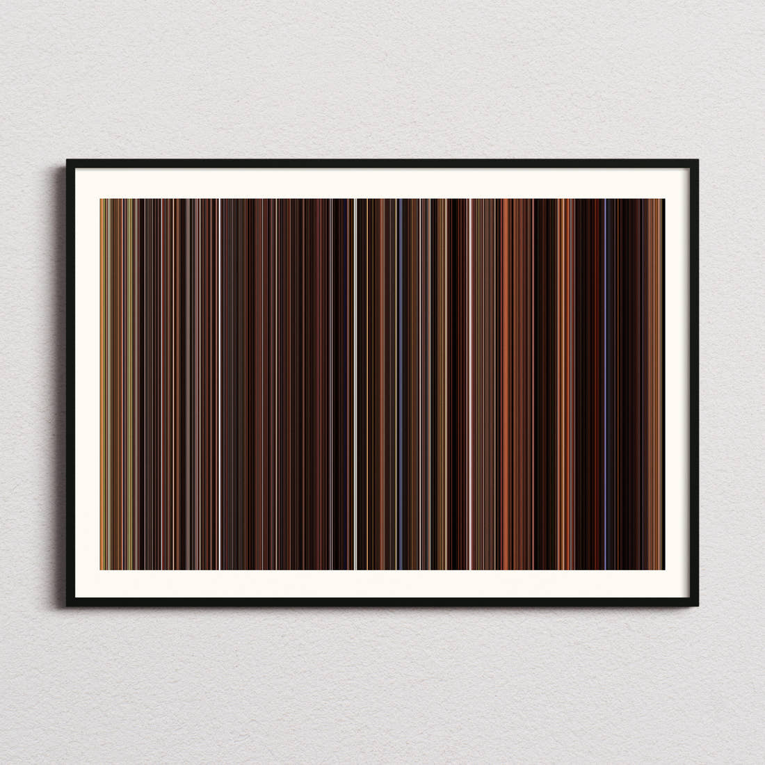 A Little Princess Movie Barcode Poster - Barcode Only