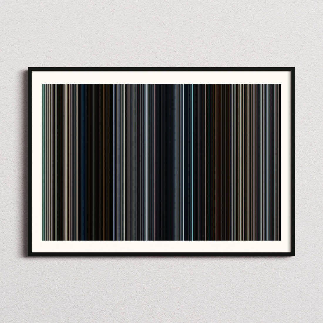 A Quiet Place: Day One Movie Barcode Poster - Barcode Only