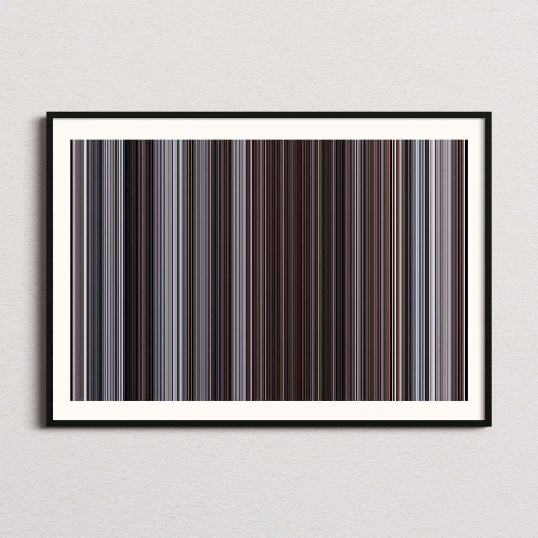 A Simple Plan Movie Barcode Poster - Barcode Only