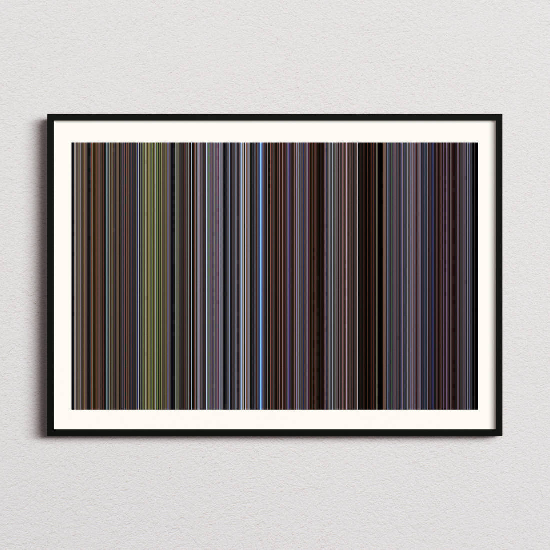 About a Boy Movie Barcode Poster - Barcode Only
