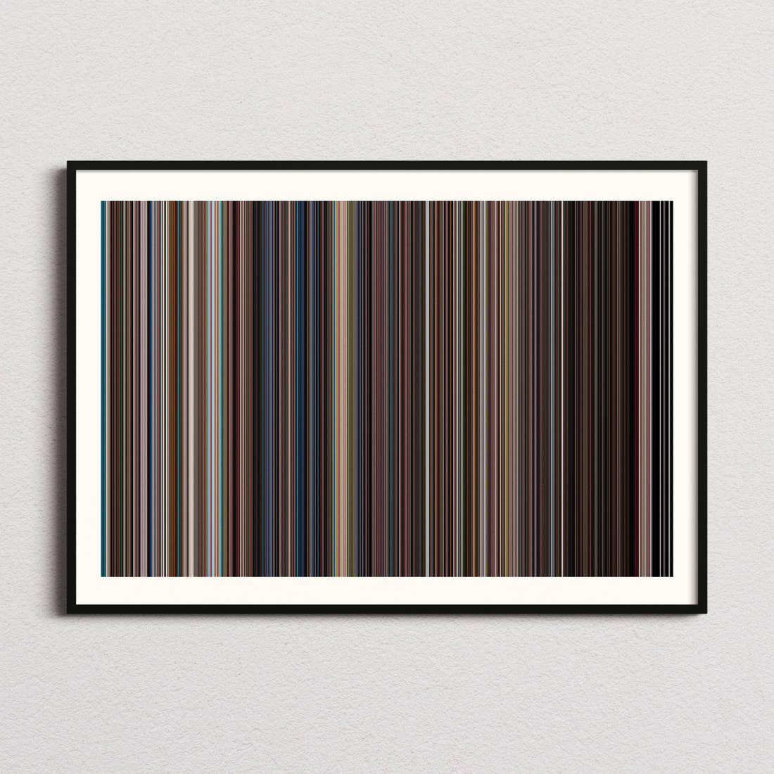 Ace Ventura: Pet Detective Movie Barcode Poster - Barcode Only
