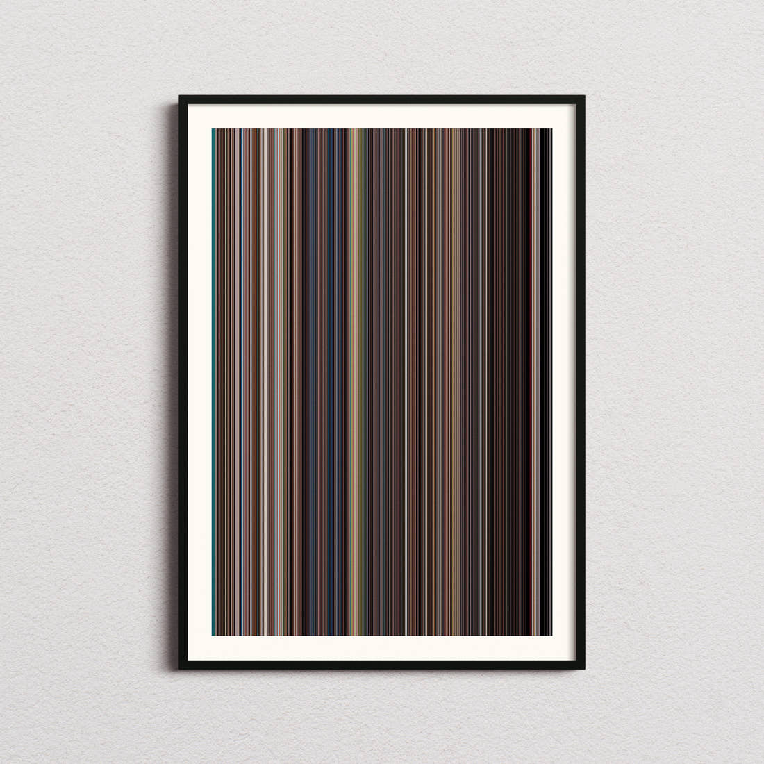 Ace Ventura: Pet Detective Movie Barcode Poster - Barcode Only