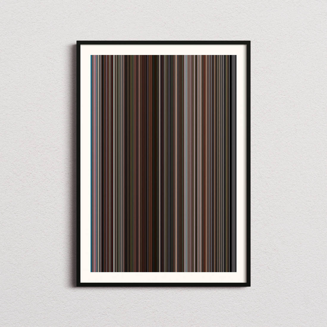 Ace Ventura: When Nature Calls Movie Barcode Poster - Barcode Only
