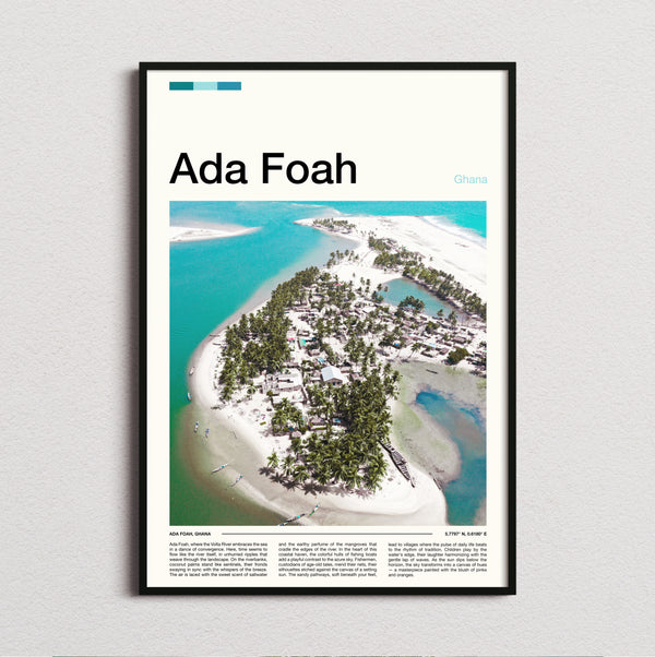Ada Foah - Palm Island - Travel Print