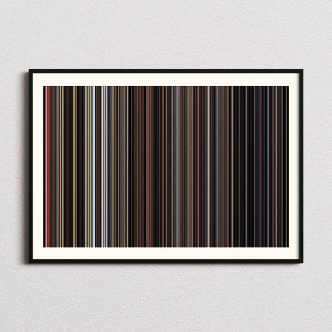 Adaptation Movie Barcode Poster - Barcode Only