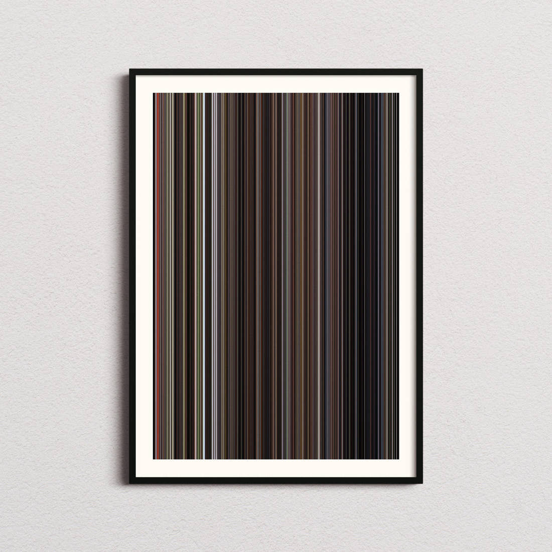 Adaptation Movie Barcode Poster - Barcode Only