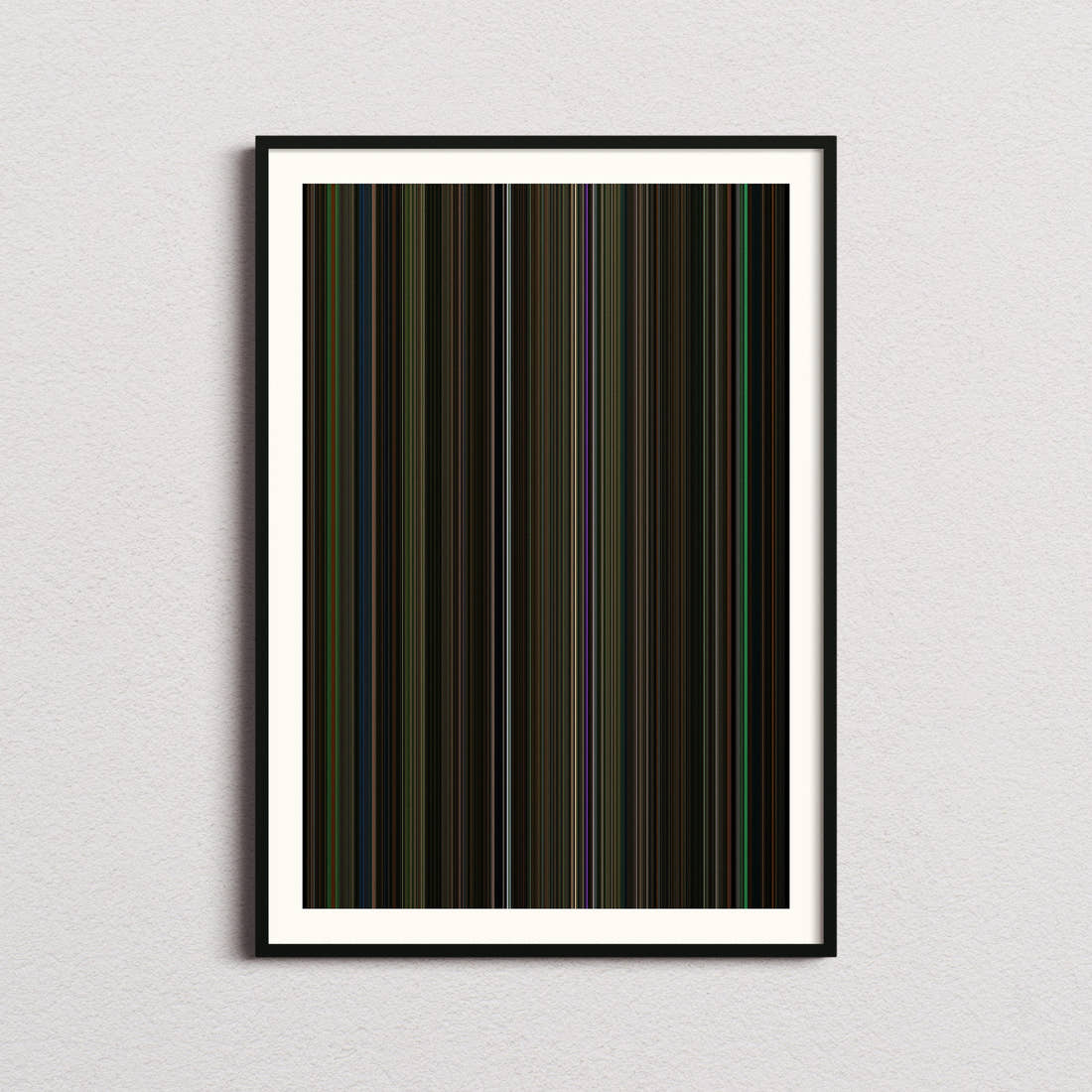 After Yang Movie Barcode Poster - Barcode Only