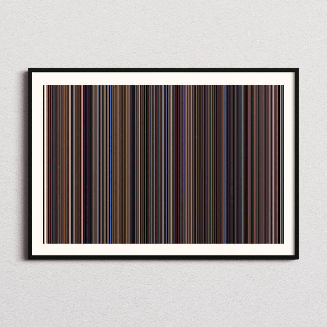 Air Force One Movie Barcode Poster - Barcode Only