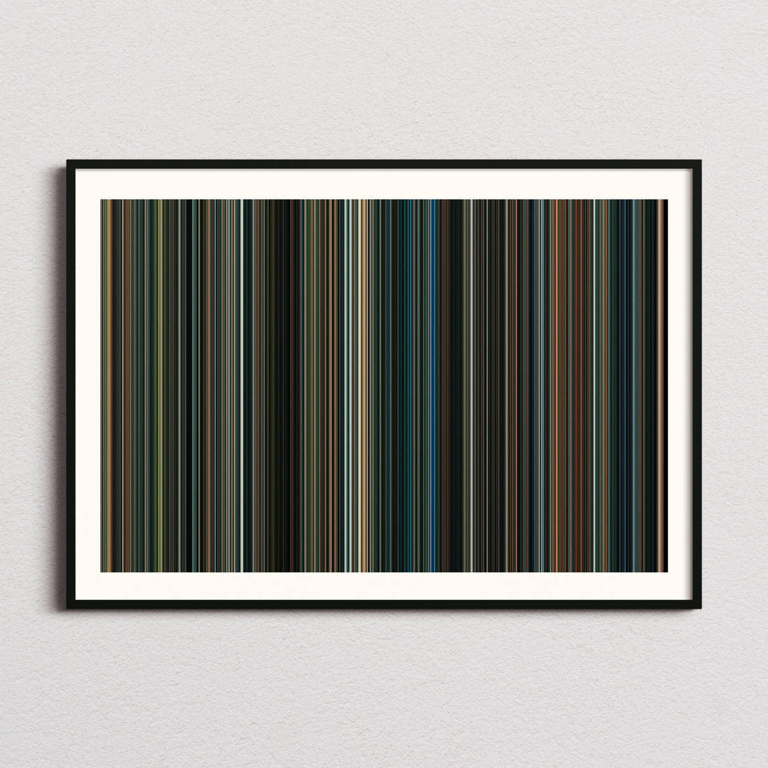 Air Movie Barcode Poster - Barcode Only