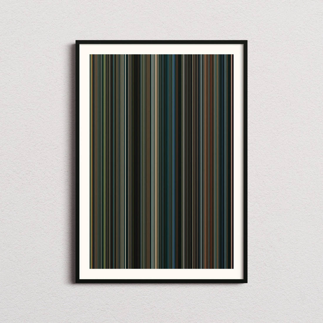 Air Movie Barcode Poster - Barcode Only