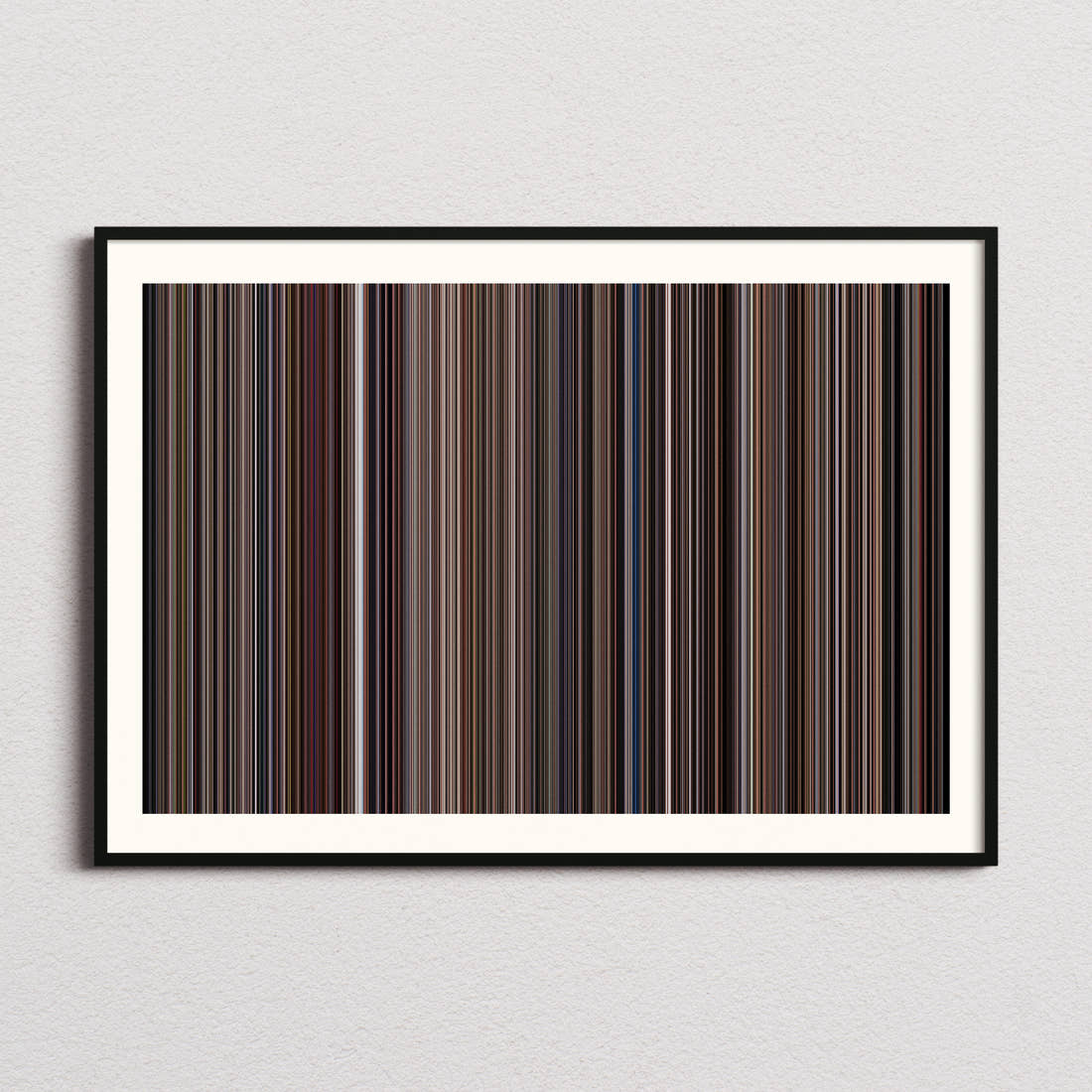 Airplane! Movie Barcode Poster - Barcode Only
