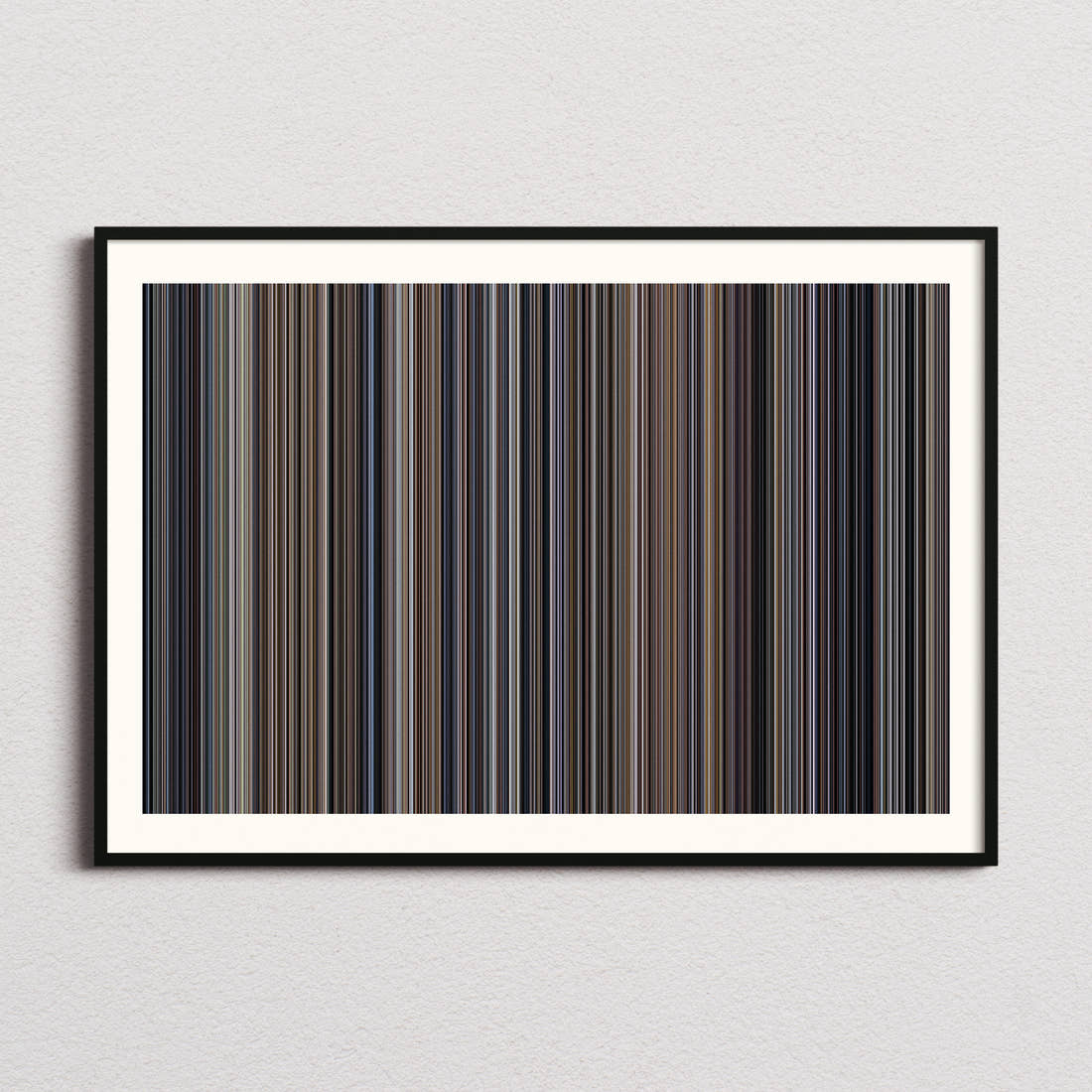 Airport Movie Barcode Poster - Barcode Only