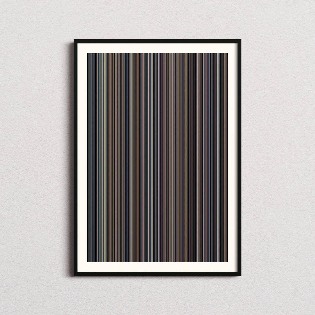 Airport Movie Barcode Poster - Barcode Only