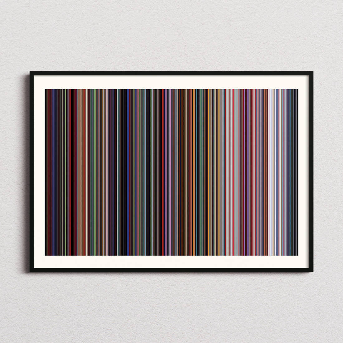 Akira Movie Barcode Poster - Barcode Only