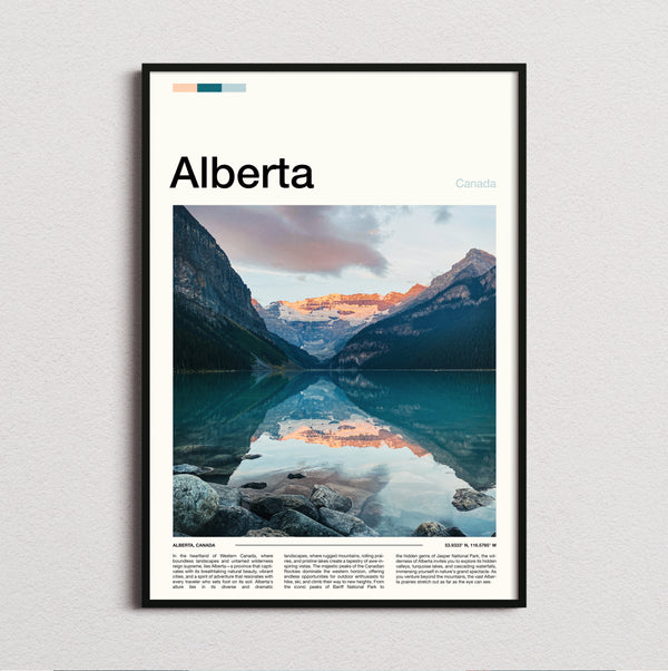 Alberta - Lake Louise - Travel Print