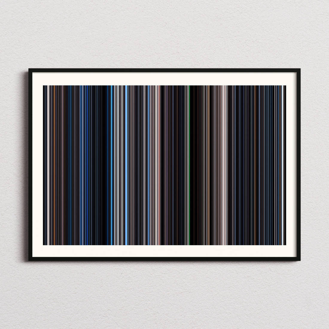 Alien Movie Barcode Poster - Barcode Only
