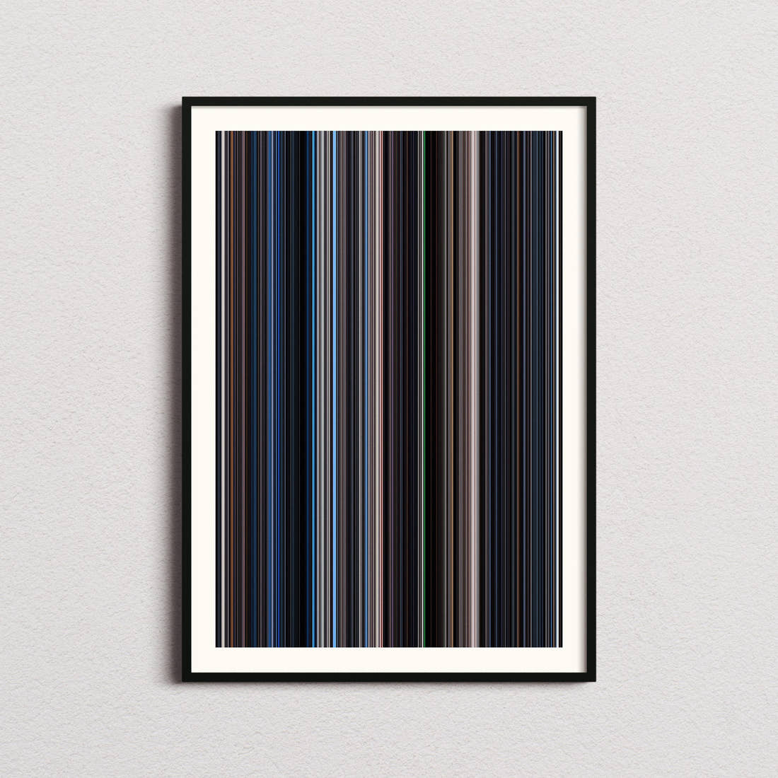 Alien Movie Barcode Poster - Barcode Only