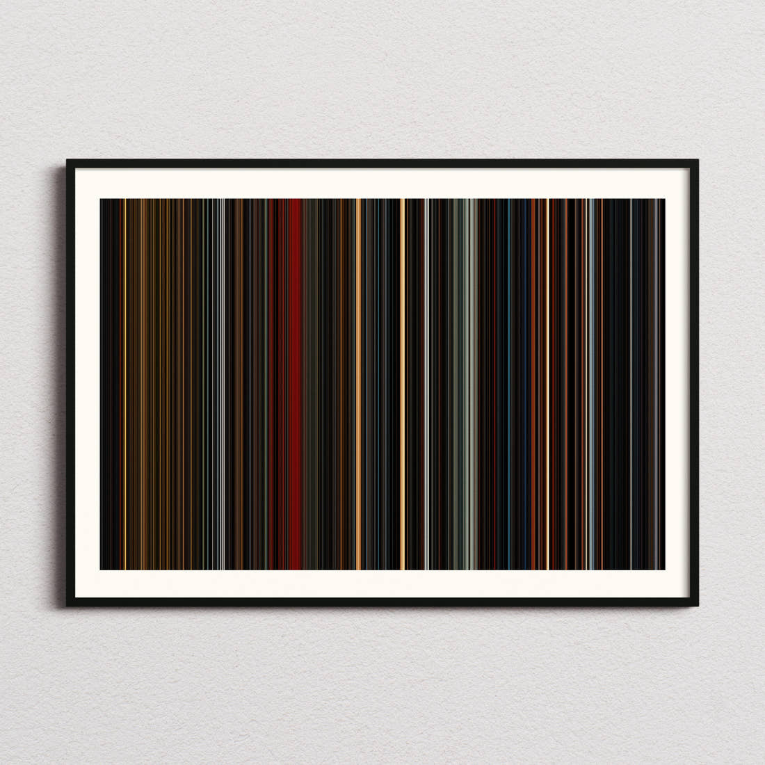 Alien: Romulus Movie Barcode Poster - Barcode Only