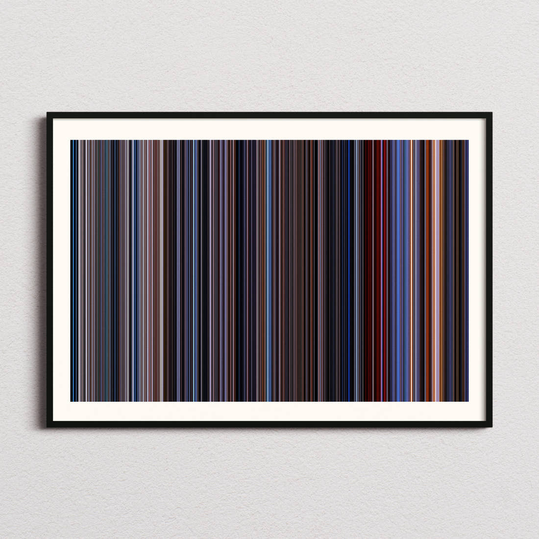 Aliens Movie Barcode Poster - Barcode Only
