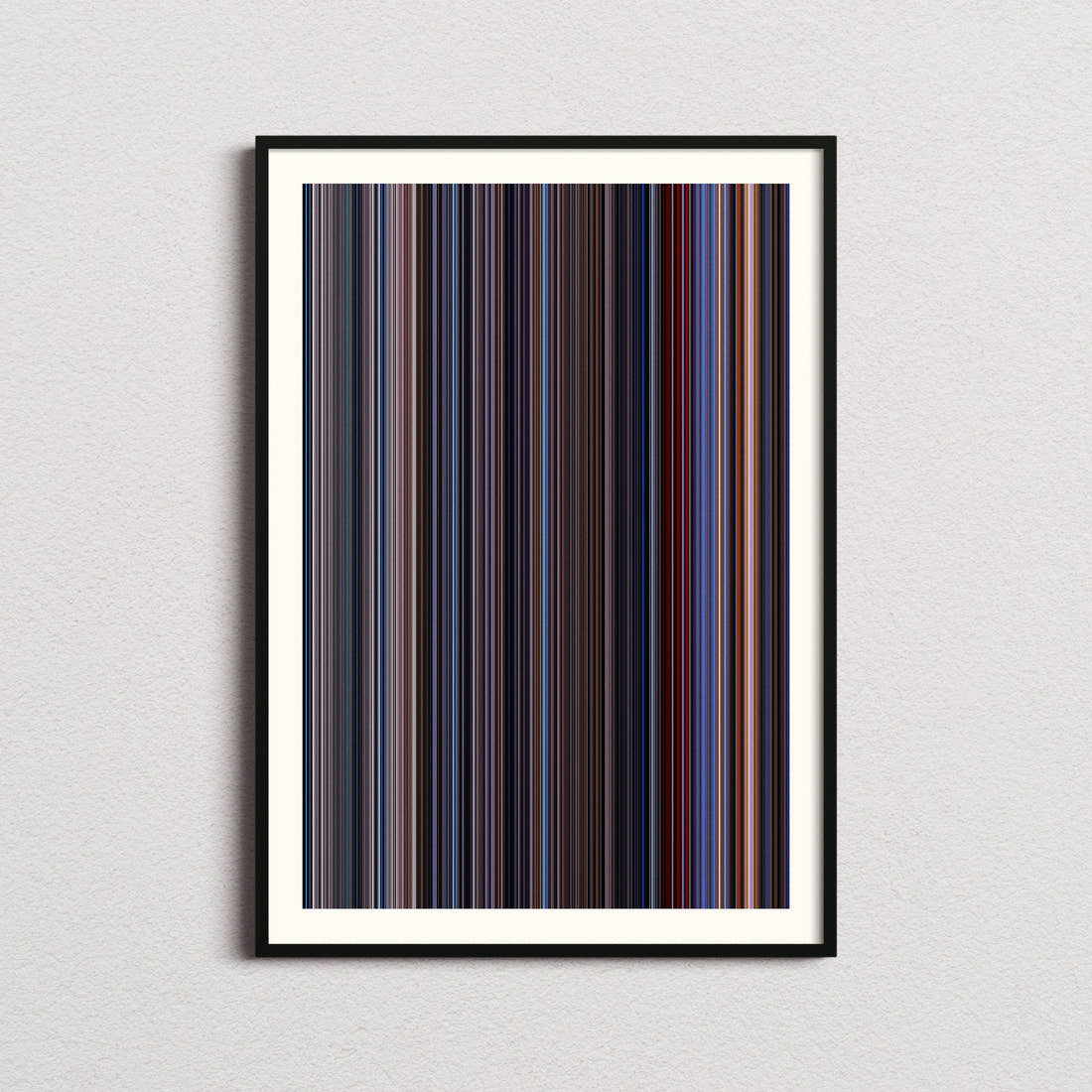 Aliens Movie Barcode Poster - Barcode Only