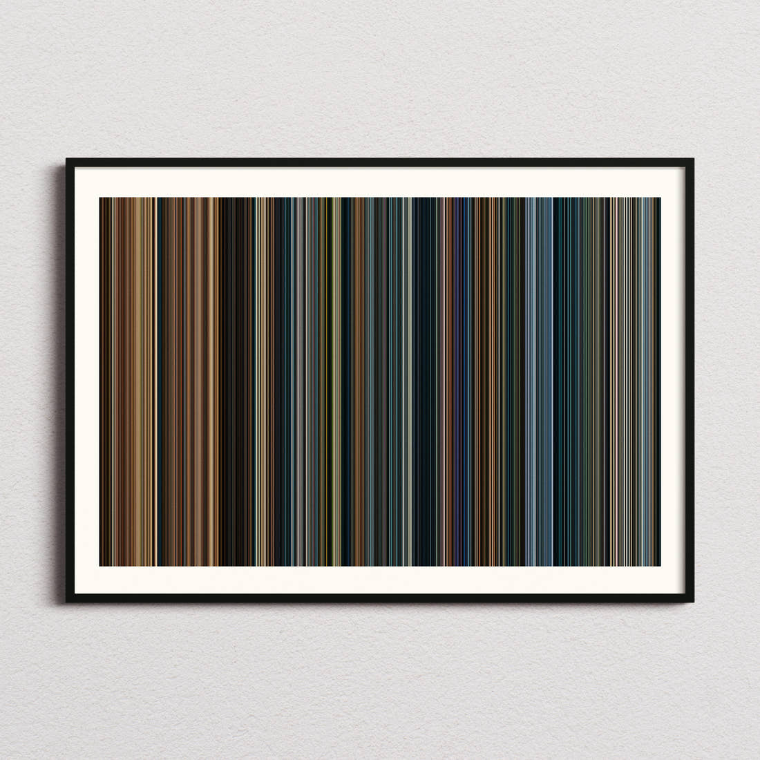Alita: Battle Angel Movie Barcode Poster - Barcode Only