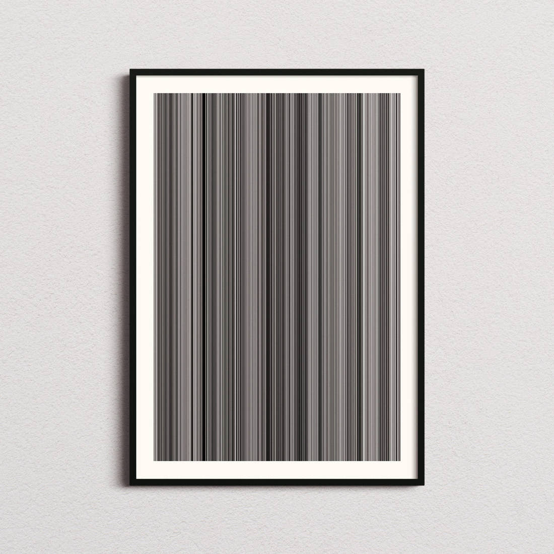 All About Eve Movie Barcode Poster - Barcode Only