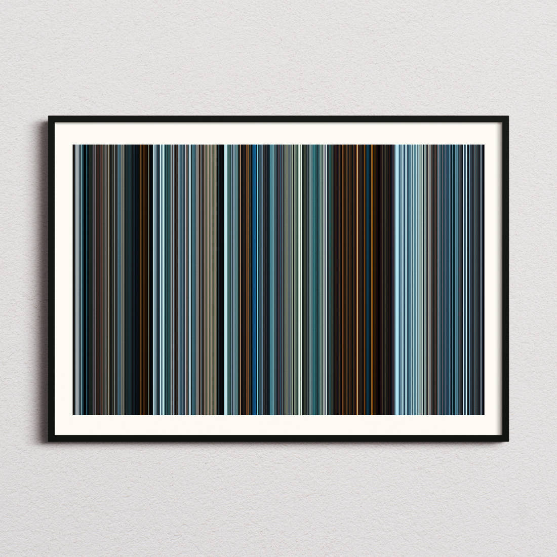 All Quiet on the Western Front Movie Barcode Poster - Barcode Only
