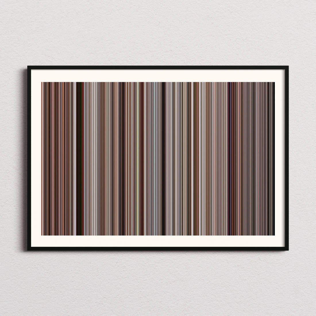 All That Jazz Movie Barcode Poster - Barcode Only