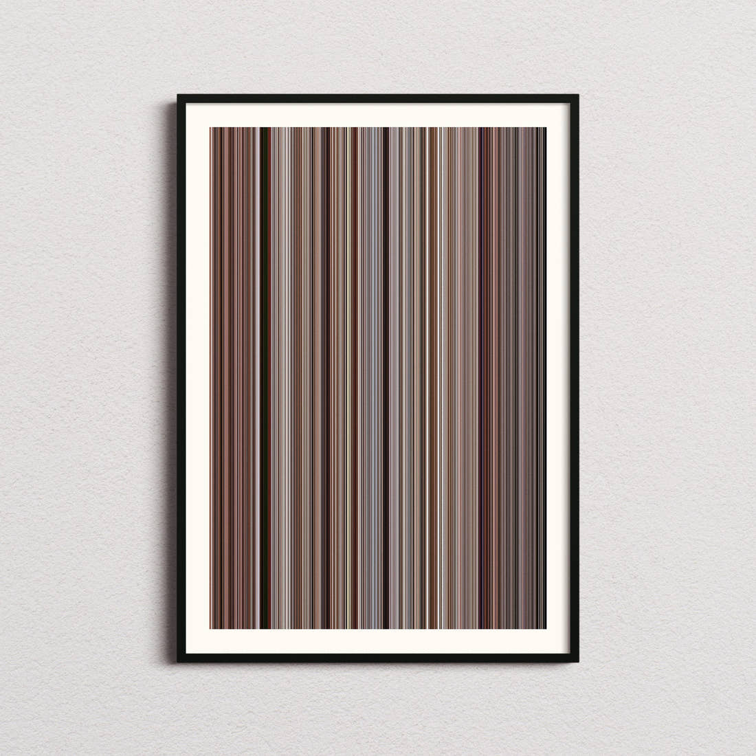 All That Jazz Movie Barcode Poster - Barcode Only