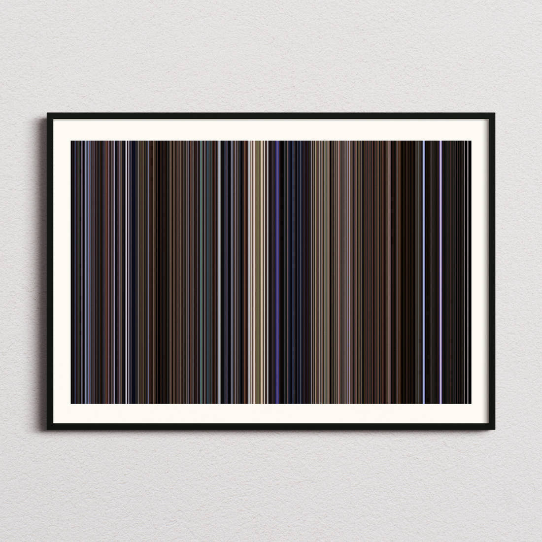 Along Came a Spider Movie Barcode Poster - Barcode Only