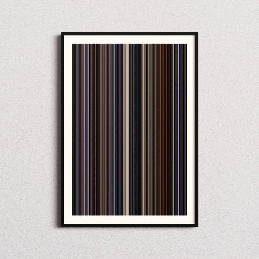 Along Came a Spider Movie Barcode Poster - Barcode Only