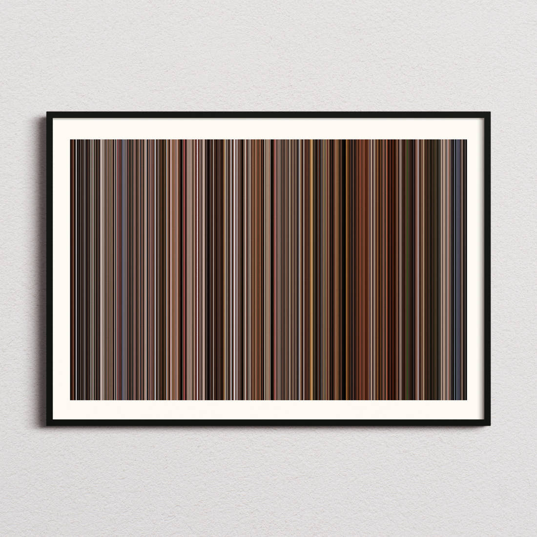 Amadeus Movie Barcode Poster - Barcode Only