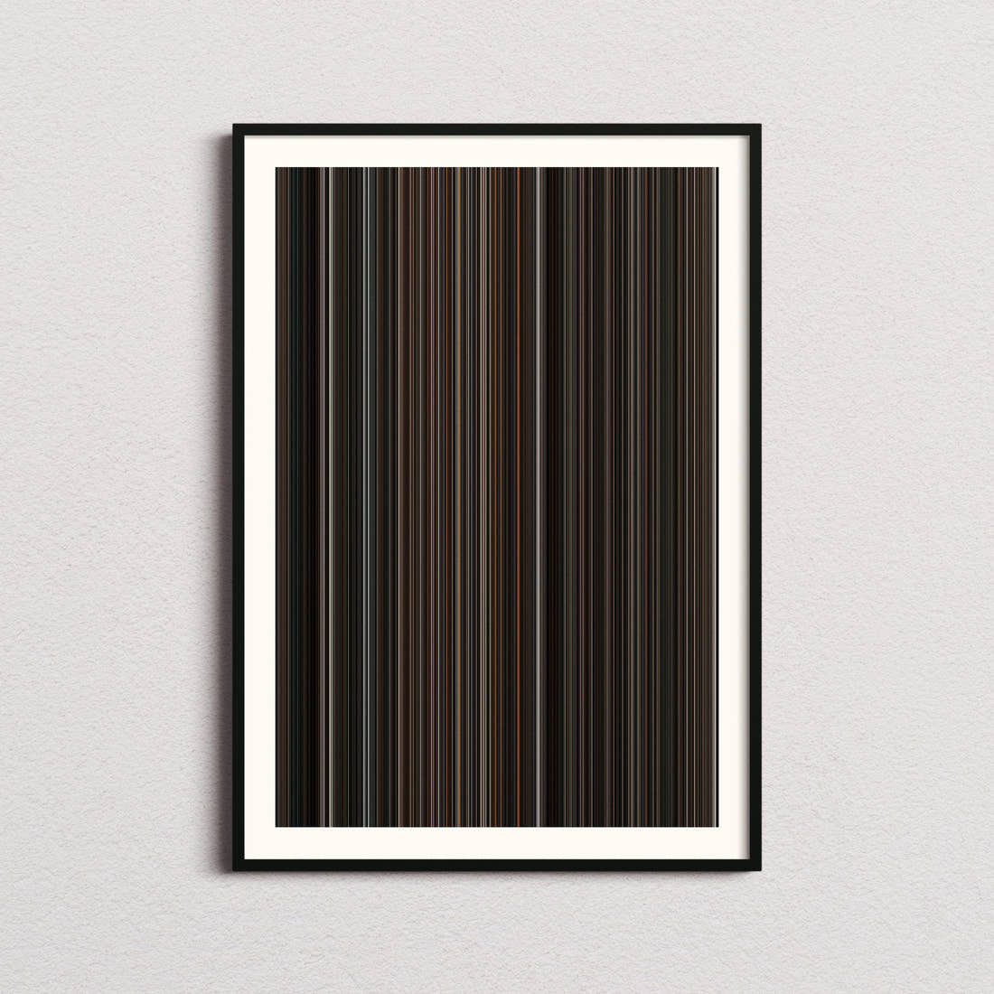 American Gangster Movie Barcode Poster - Barcode Only