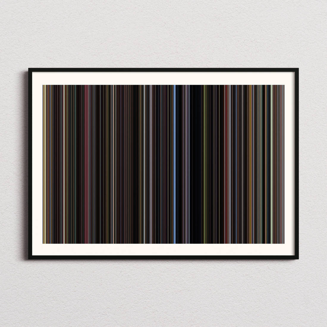 American Graffiti Movie Barcode Poster - Barcode Only