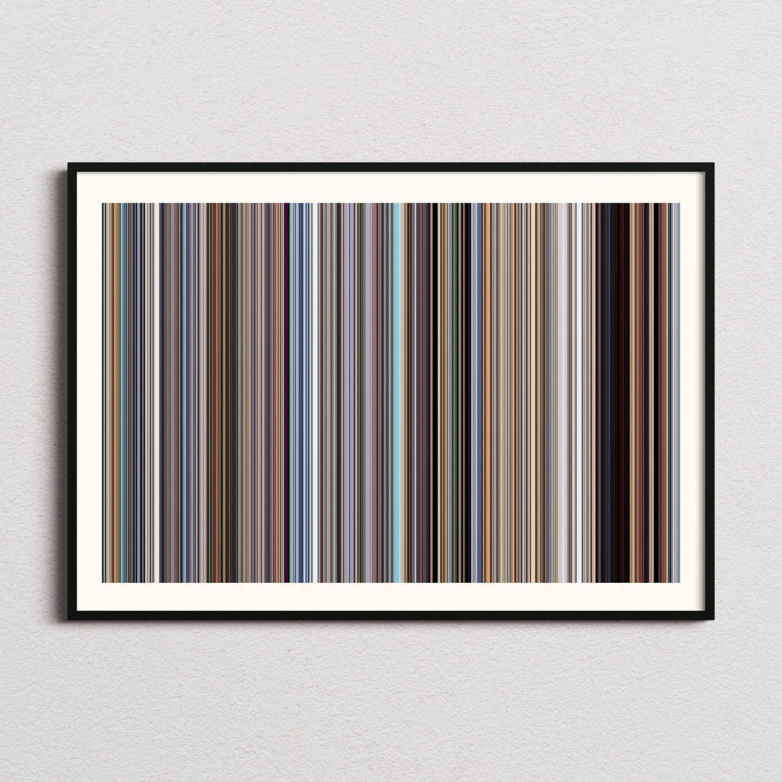 American Highway Movie Barcode Poster - Barcode Only