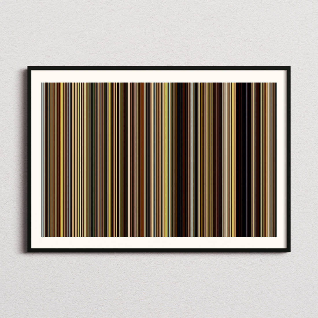 American Honey Movie Barcode Poster - Barcode Only