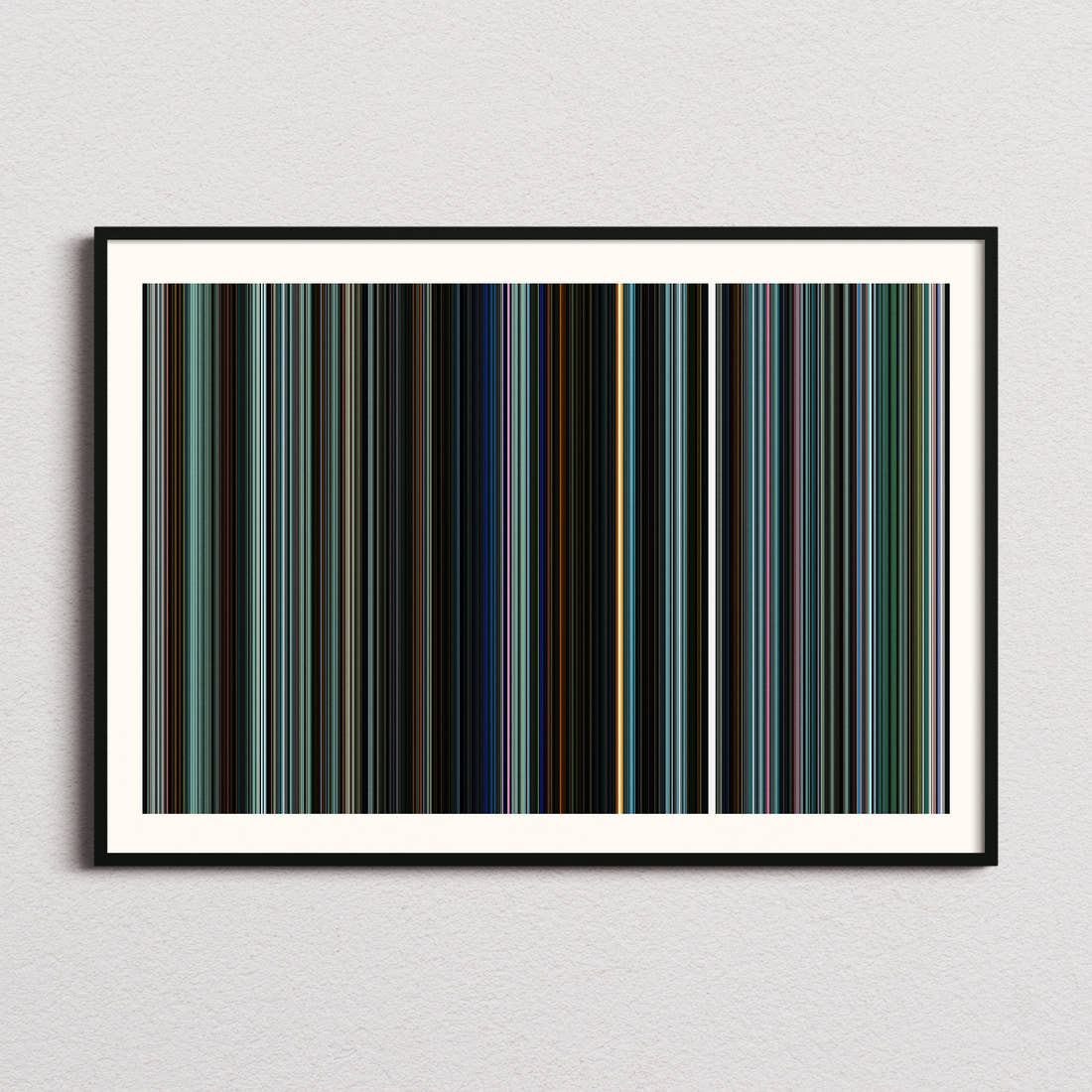 American Ultra Movie Barcode Poster - Barcode Only