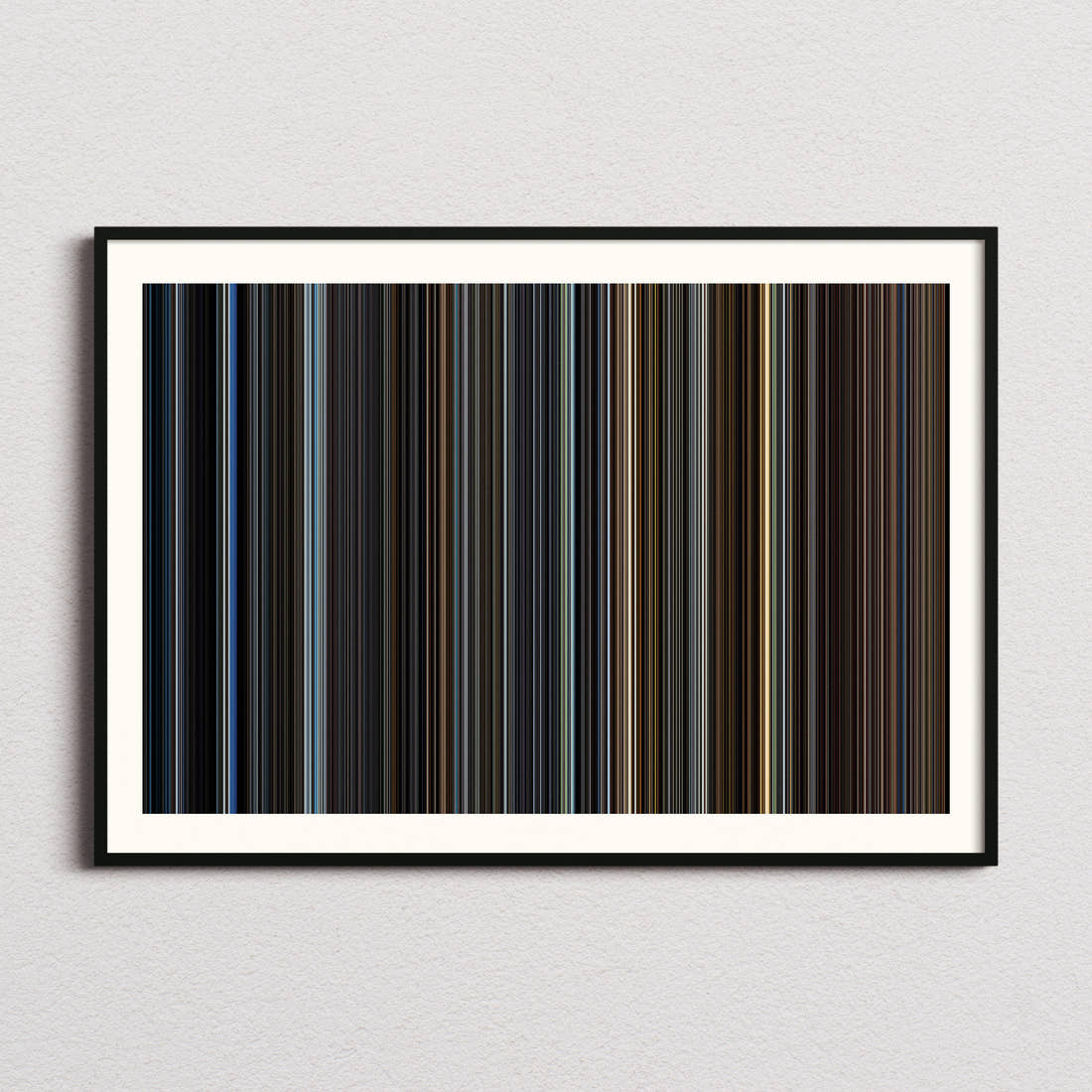 Amistad Movie Barcode Poster - Barcode Only