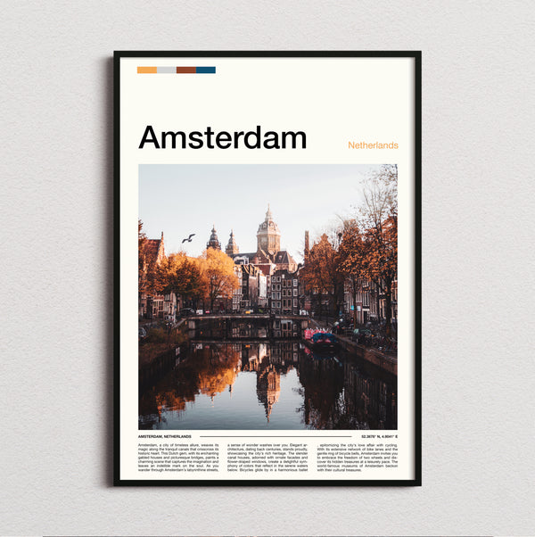 Amsterdam - Basilica Of Saint Nicholas - Travel Print